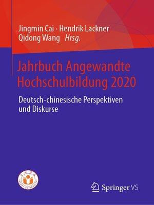 cover image of Jahrbuch Angewandte Hochschulbildung 2020